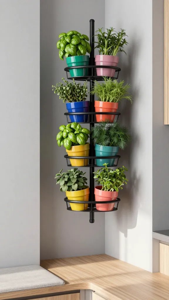 25 Brilliant Vertical Herb Garden Ideas for Small Homes: Tiny Spaces, Big Flavor 22 Item 21