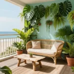 28 Stunning Balcony Plant Ideas That Feel Like a Mini Paradise: Tiny Oasis