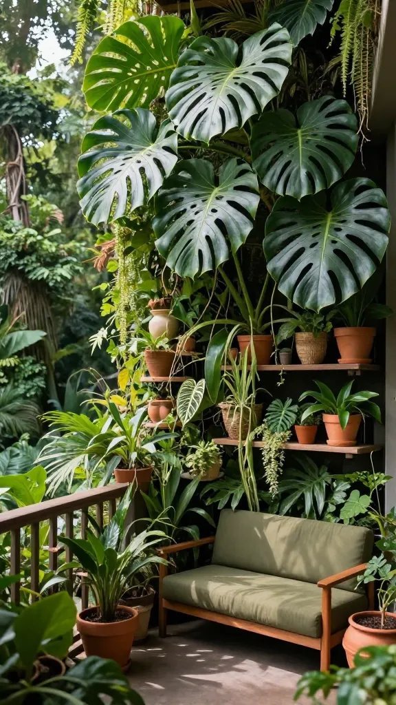28 Stunning Balcony Plant Ideas That Feel Like a Mini Paradise: Tiny Oasis 3 Item 2