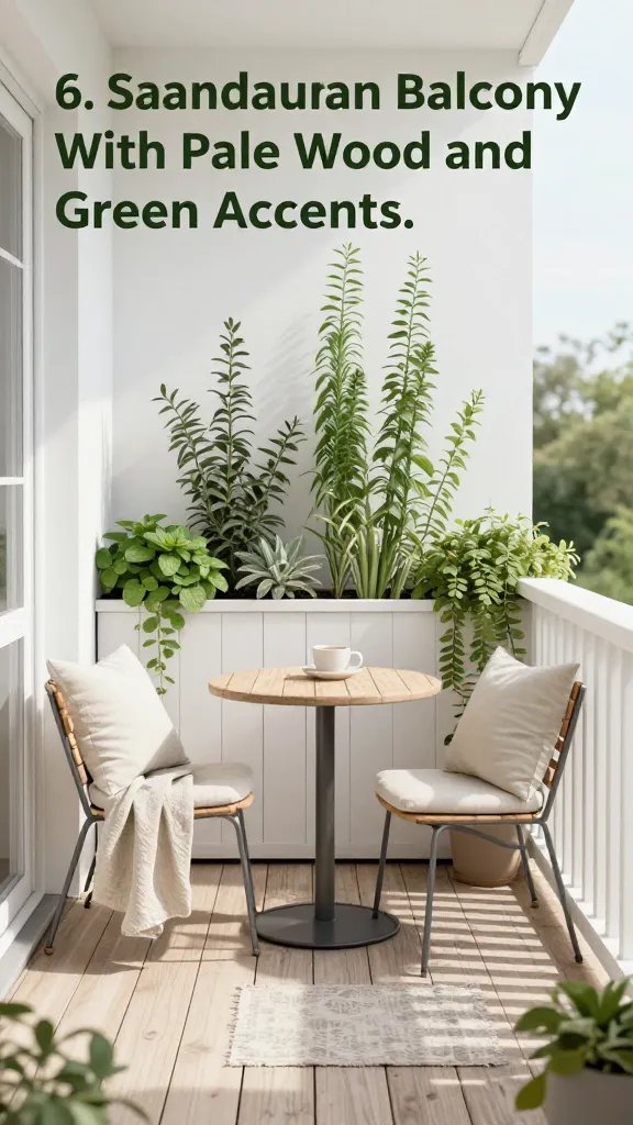 28 Stunning Balcony Plant Ideas That Feel Like a Mini Paradise: Tiny Oasis 7 Item 6
