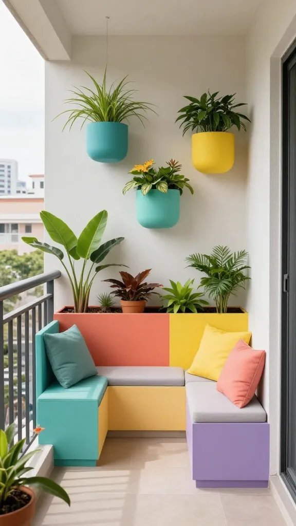 28 Stunning Balcony Plant Ideas That Feel Like a Mini Paradise: Tiny Oasis 14 Item 13