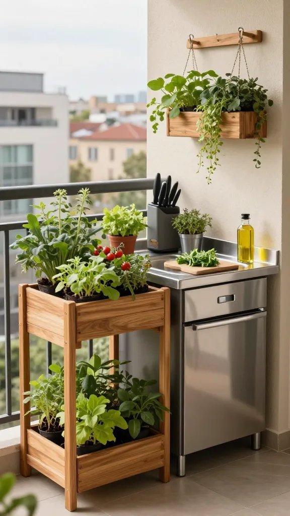 28 Stunning Balcony Plant Ideas That Feel Like a Mini Paradise: Tiny Oasis 18 Item 17
