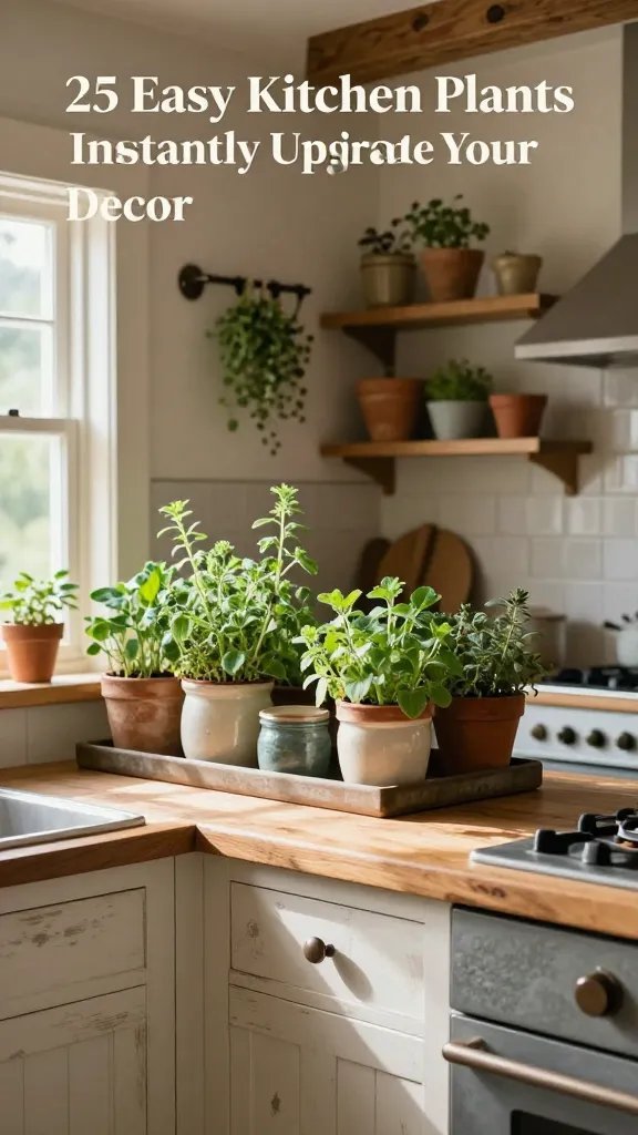 25 Easy Kitchen Plants That Instantly Upgrade Your Decor: Quick Green Glow 4 Item 3