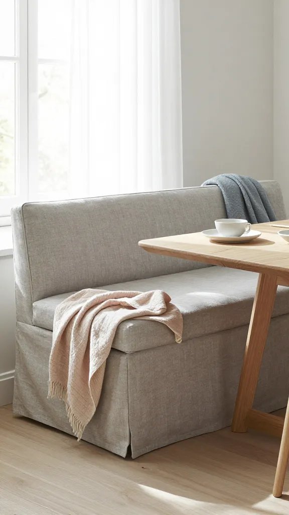 22 Dining Bench Seating Ideas for a Cozy and Space-Saving Setup: Cozy Nook Guide 8 Item 7