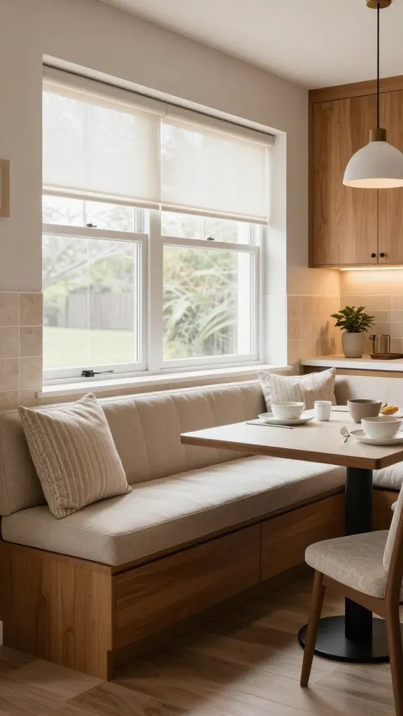 22 Dining Bench Seating Ideas for a Cozy and Space-Saving Setup: Cozy Nook Guide 22 Item 21