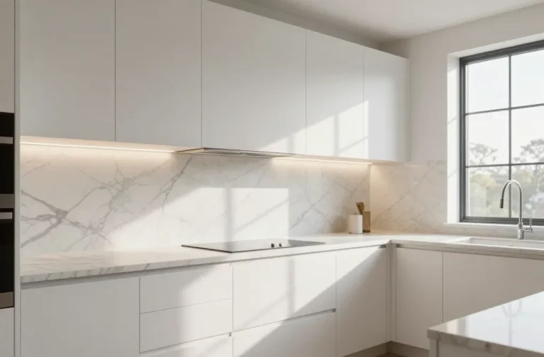 22 Kitchen Backsplash Ideas with White Cabinets for a Clean Look: Fresh Kitchen Inspo 16 22 Kitchen Backsplash Ideas with White Cabinets for a Clean Look: Fresh Kitchen Inspo