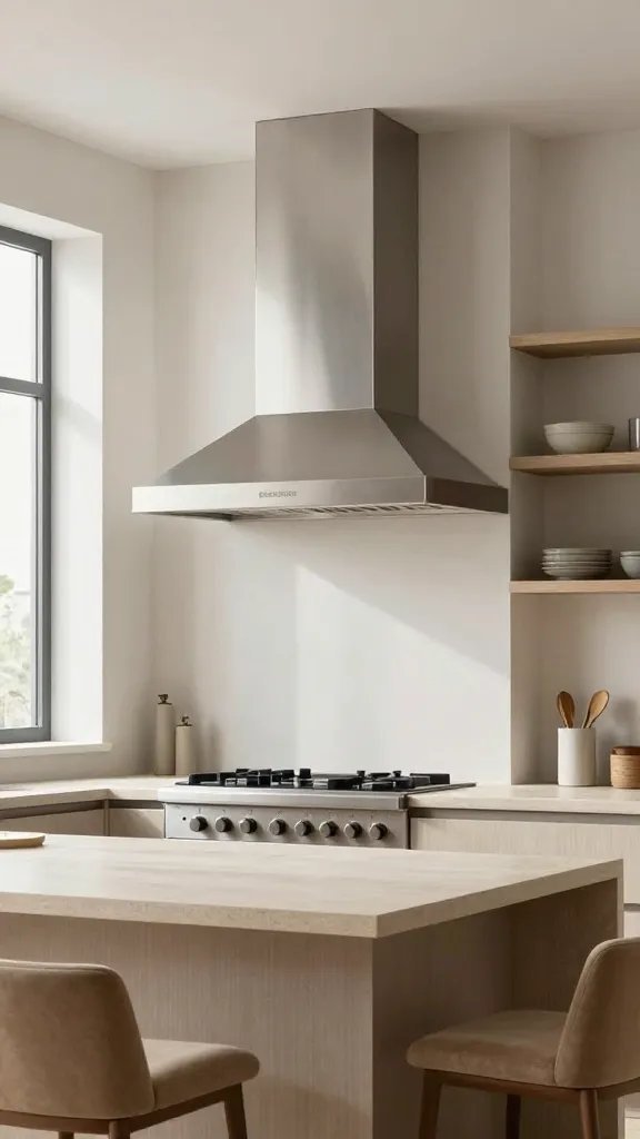 22 Kitchen Vent Hood Ideas to Elevate Your Kitchen Design Shaped for Style 12 Item 11