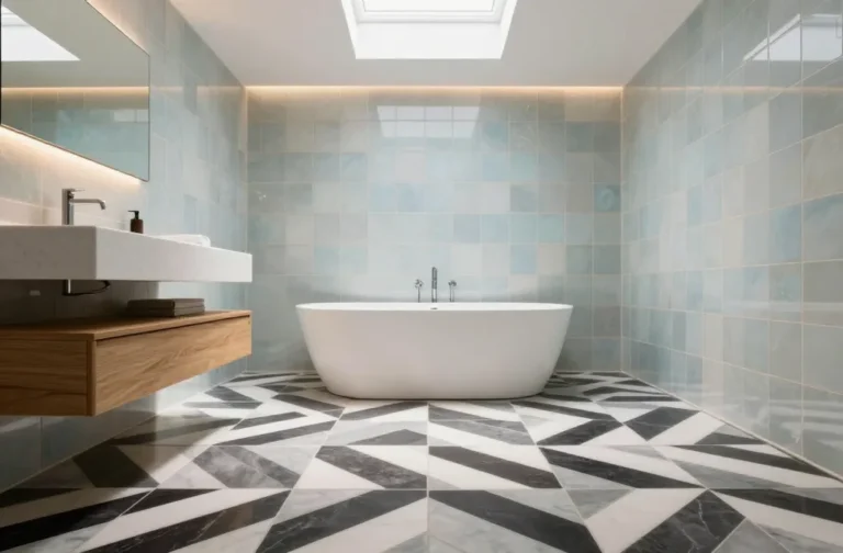 14 Bathroom Tiles Inspiration Ideas for Stunning Floors & Walls: Chic Gallery-Ready Homes