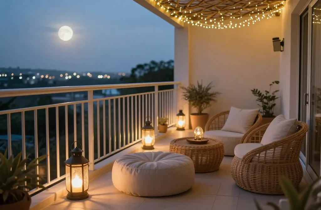 25 Balcony Lighting Ideas That Create Magical Nights: Glow Up Your Space