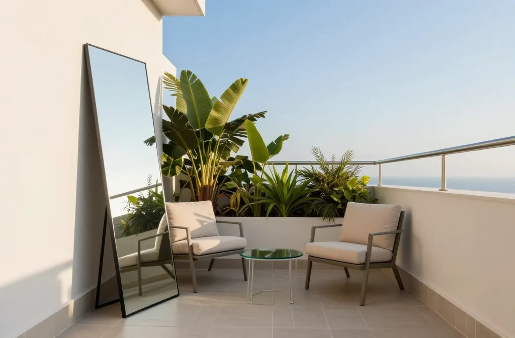 25 Balcony Mirror Ideas to Make It Look Bigger and Bright