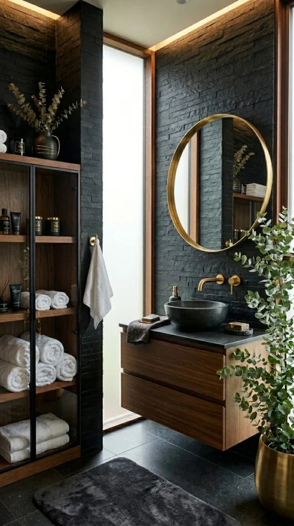 Scandinavian spa bathroom