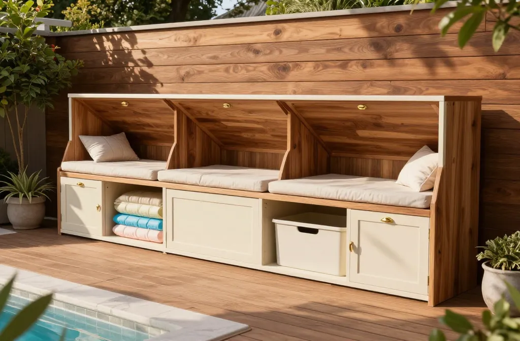 17 Pool Float Storage Ideas to Keep Your Backyard Clutter-Free
