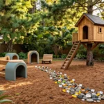 19 Outdoor Play Area Ideas for a Creative and Beautiful Backyard Design: Tiny Oasis