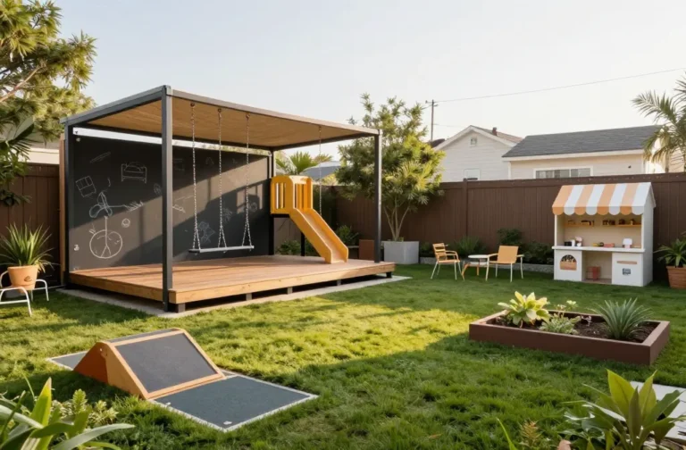 15 Backyard Play Area Ideas for a Stylish and Family-Friendly Outdoor Space You’Ll Love