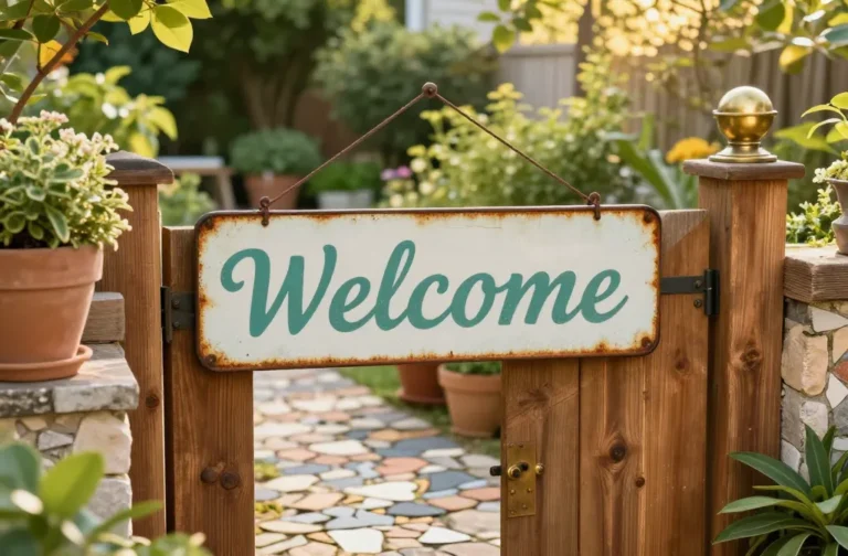 20 Diy Garden Signs for Outdoor Decor You’Ll Love