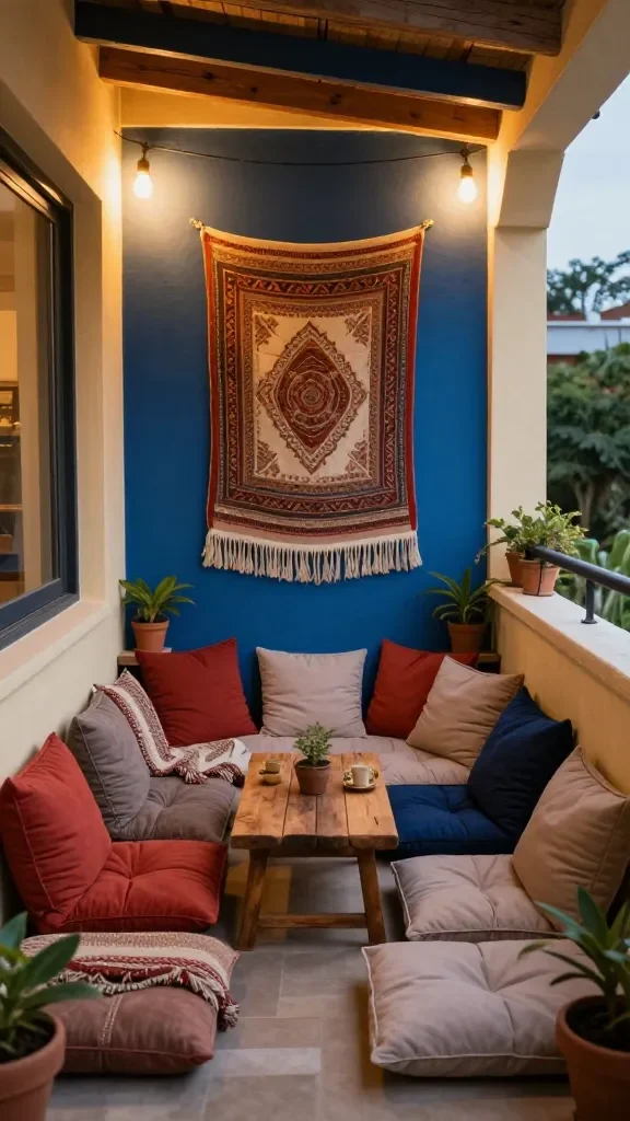 19 Boho Apartment Balcony Ideas You’ll Love 9 Item 8