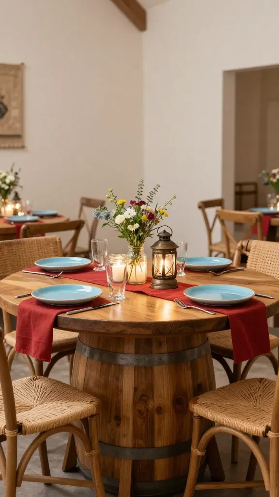 20 Red White Blue Summer Table Ideas: Chic Summer Tablescapes 9 Item 8
