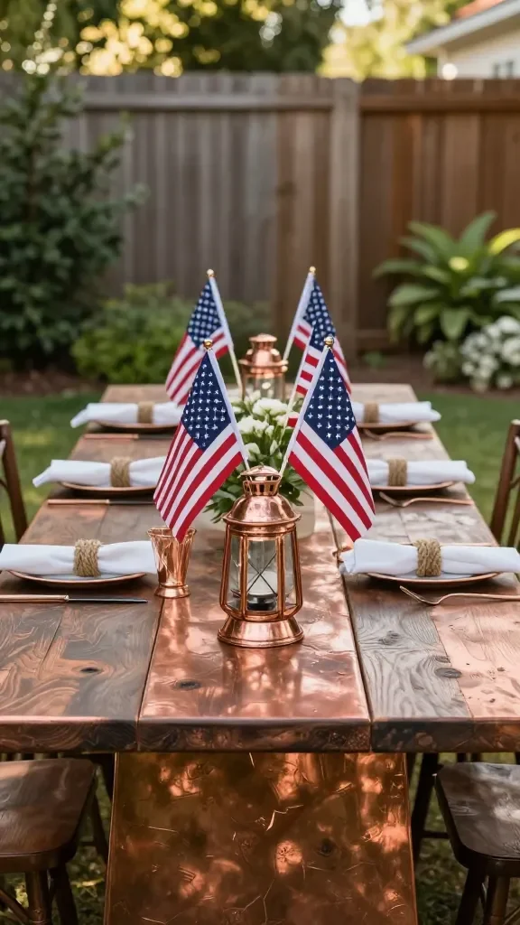 20 Red White Blue Summer Table Ideas: Chic Summer Tablescapes 16 Item 15