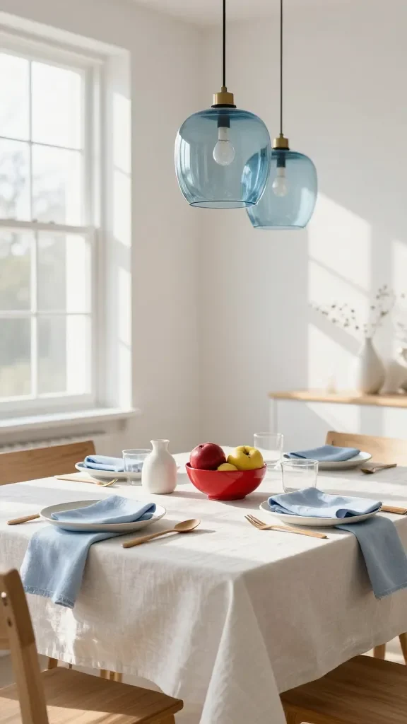 20 Red White Blue Summer Table Ideas: Chic Summer Tablescapes 18 Item 17
