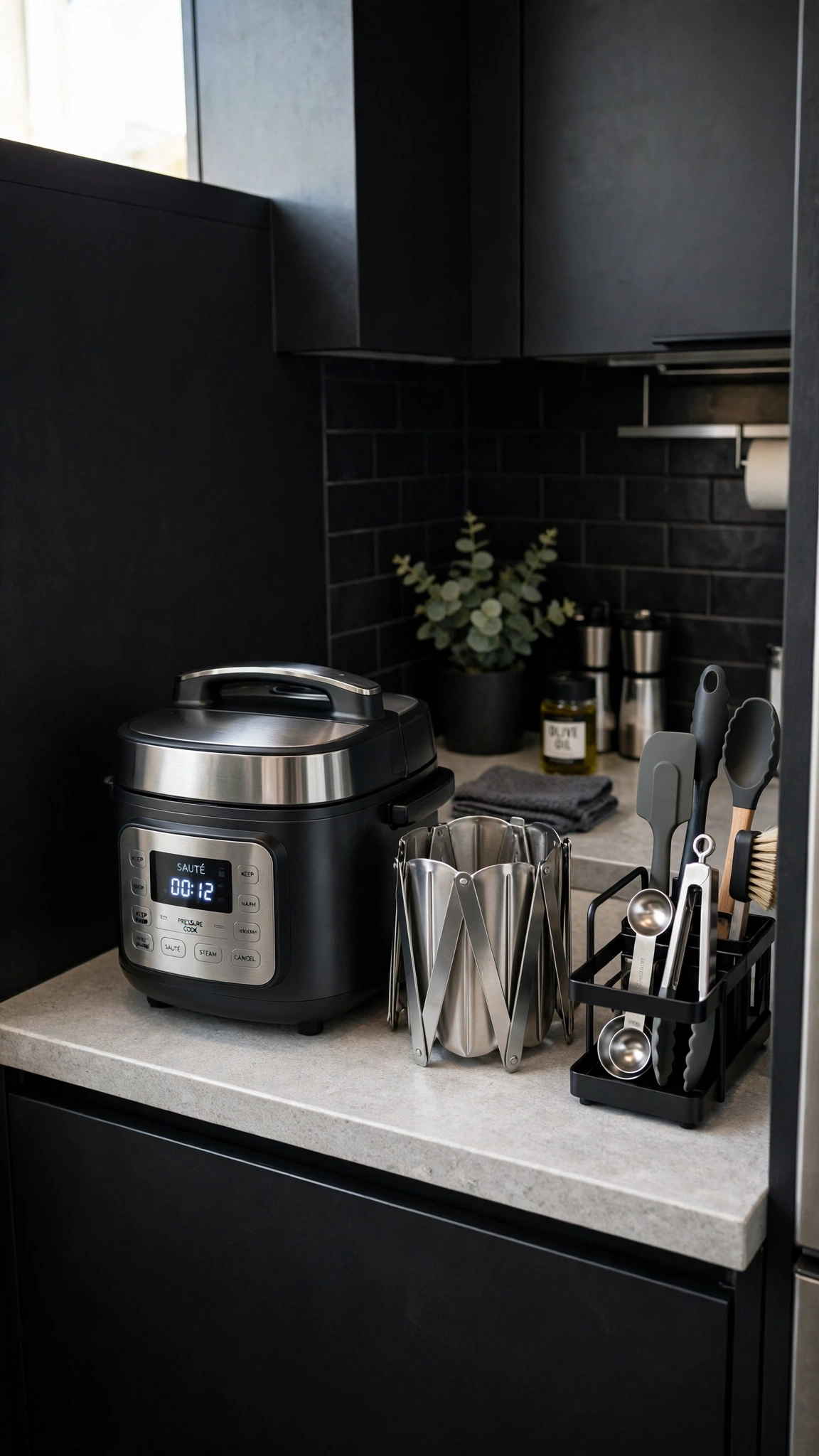 21 Amazon Kitchen Gadgets That Save Space in Tiny Kitchens 1 compact kitchen counter