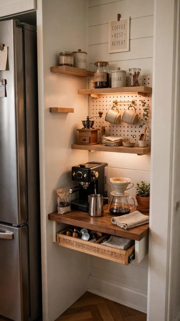 cozy coffee nook