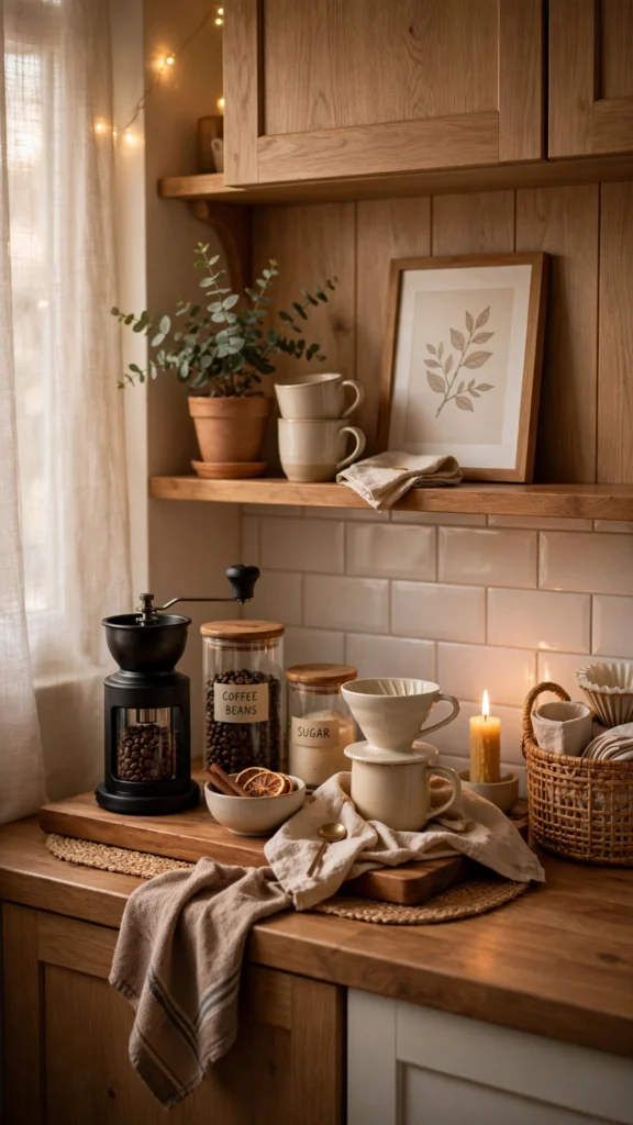 cozy coffee station 4