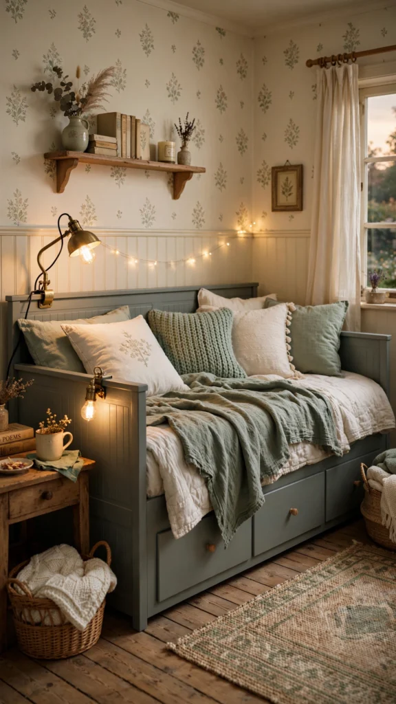 cozy sage daybed 1