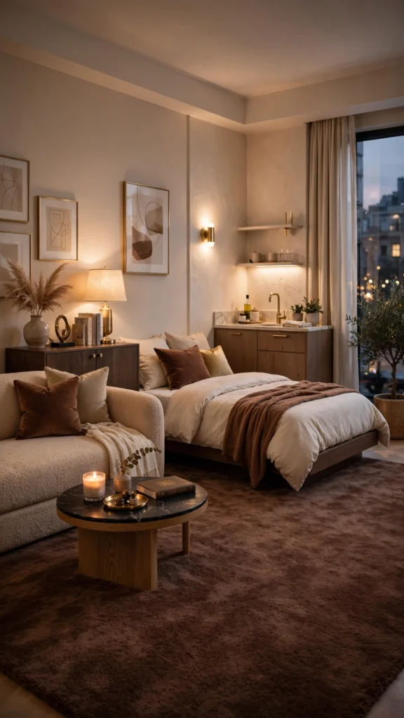 cozy studio interior