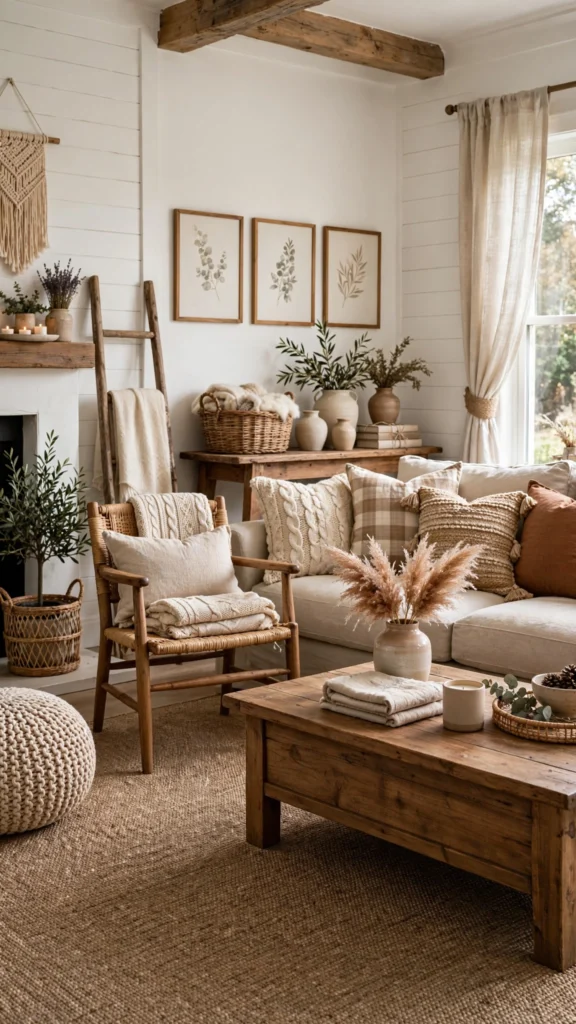 farmhouse living room