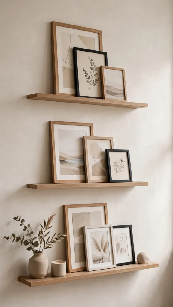 floating ledges wall