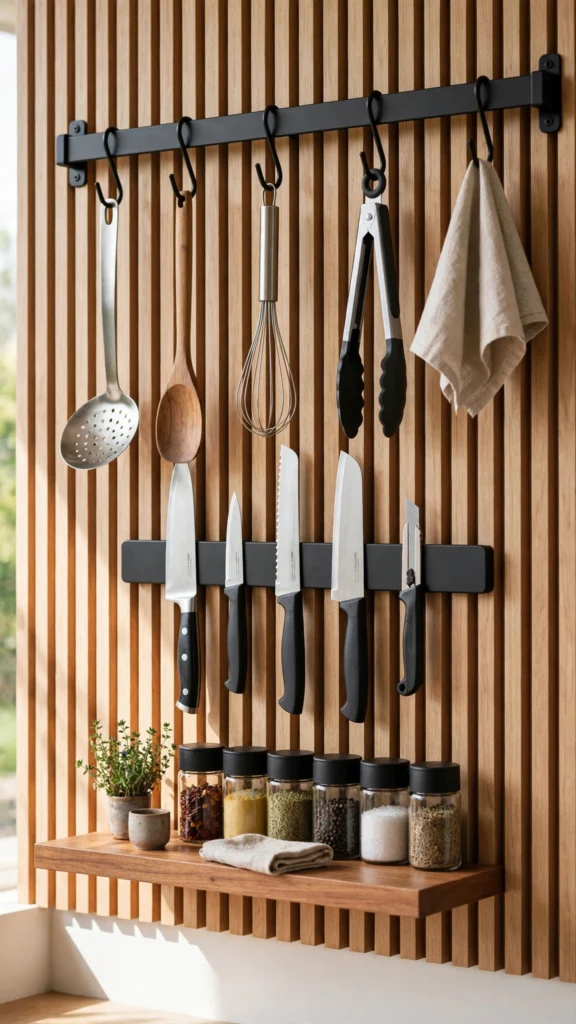 21 Amazon Kitchen Gadgets That Save Space in Tiny Kitchens 6 kitchen wall storage