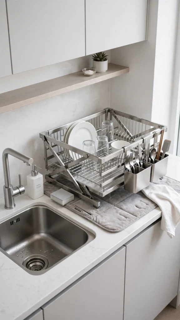 21 Amazon Kitchen Gadgets That Save Space in Tiny Kitchens 15 modern kitchen counter