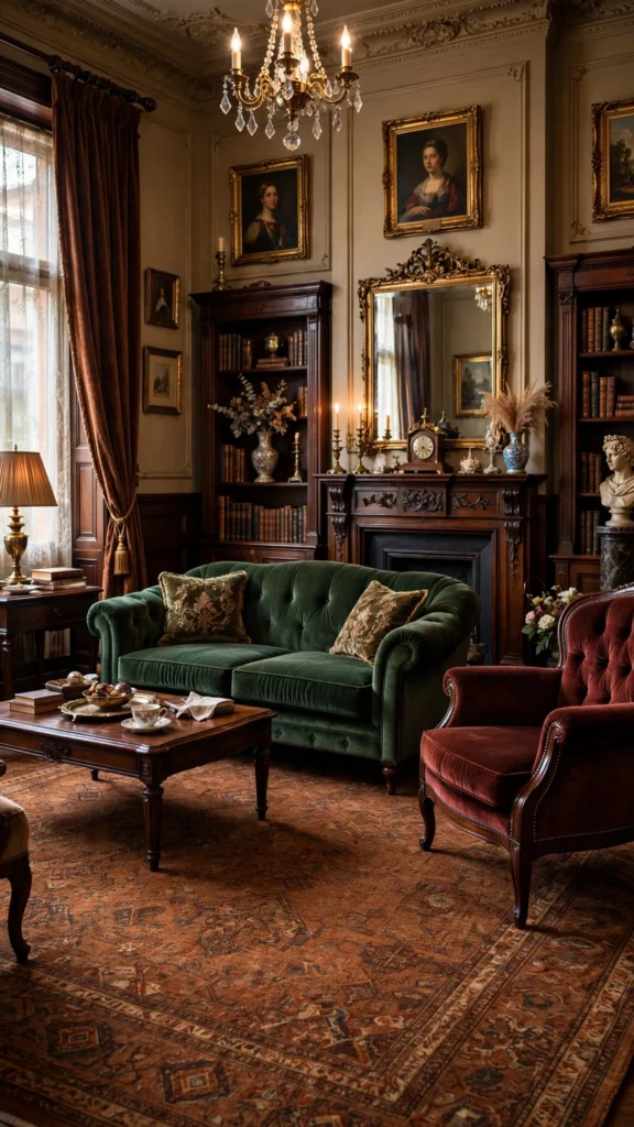 traditional parlor interior